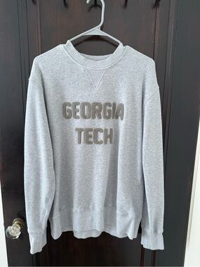 Hillflint- Georgia Tech Gray Crewneck